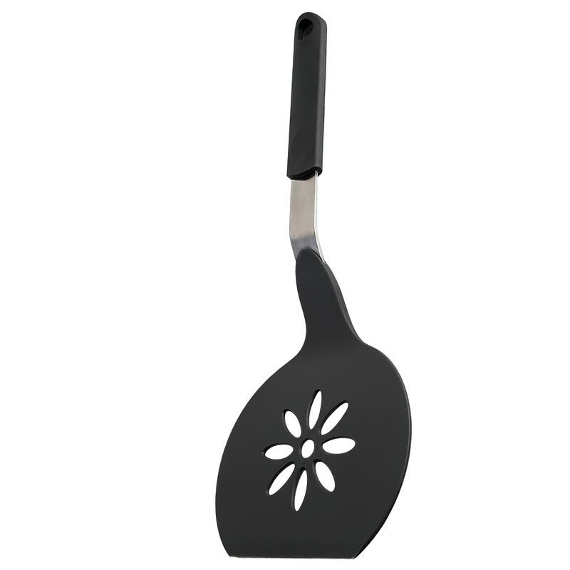 Homi Styles Jumbo Nylon Spatula, Non-Stick, and Dishwasher Safe - Ideal for Cooking, Flipping, and Serving, Great for Pancake Flipper, Egg Pancake Turner - 15 X 6.5 Inches Extra Large Spatula (Black) - Image 4